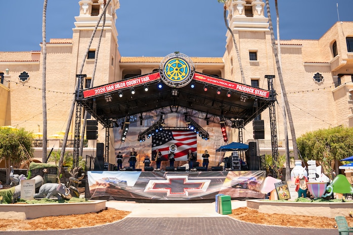 Marine Band San Diego performs at 2026 San Diego County Fair