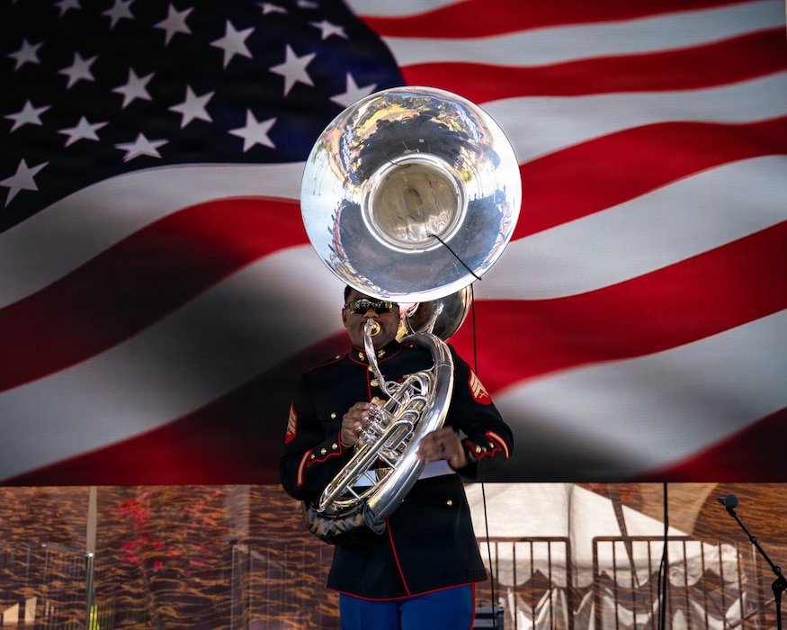 Marine Band San Diego performs at 2026 San Diego County Fair
