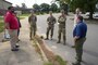 Military and Civilians personnel briefed on Barracks project