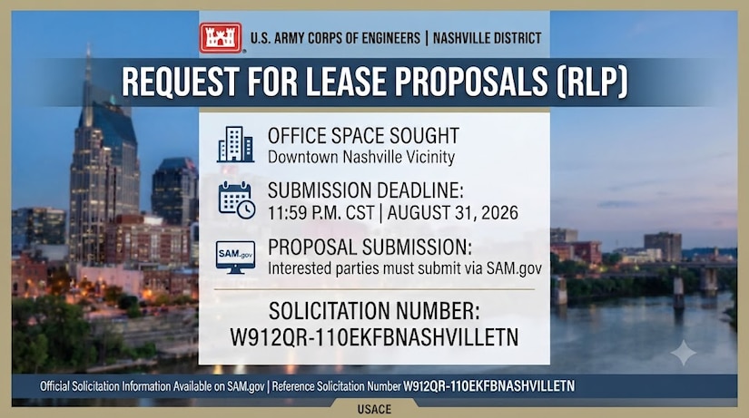 ビジネス・経済 PLANNING for ENGINEERS and SURVEYORS Corps of Engineers seeks office lease proposals in Nashville area