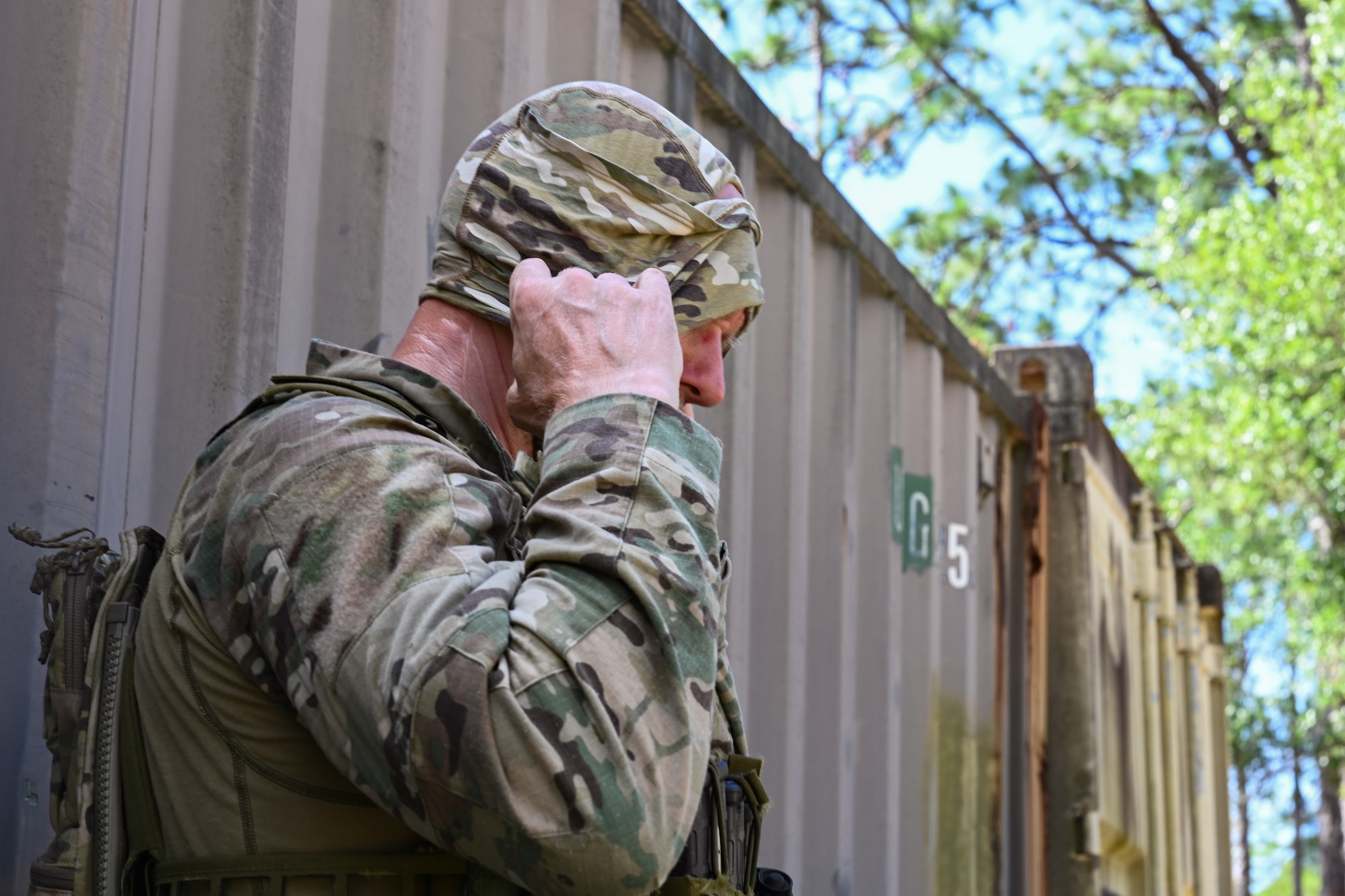 CQB training prepares U.S. and allied special operators to engage threats in confined spaces like buildings or vehicles together, enhancing interoperability for potential real-world operations. (U.S. Air Force photo by Staff Sgt. Ty Pilgrim)