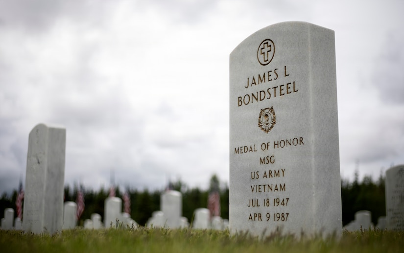 Camp Bondsteel, headquarters of Area Support Balkans and NATO-led Kosovo Force (KFOR) Regional Command-East, is named in honor of Bondsteel, who received the Medal of Honor for his actions during the Vietnam War.