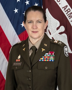 COL Sally P. DelVecchio, Commander, Keller Army Community Hospital