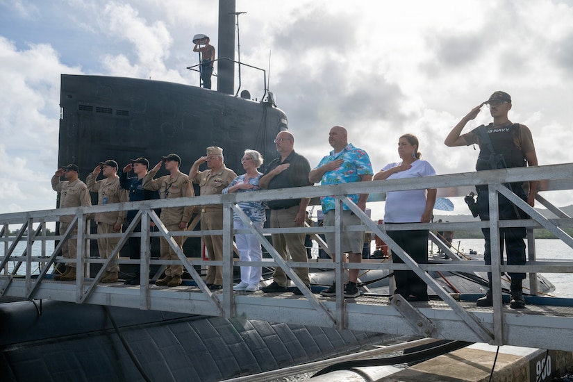 Retired Submariner Commemorates Both Bicentennial, Semiquincentennial in Guam
