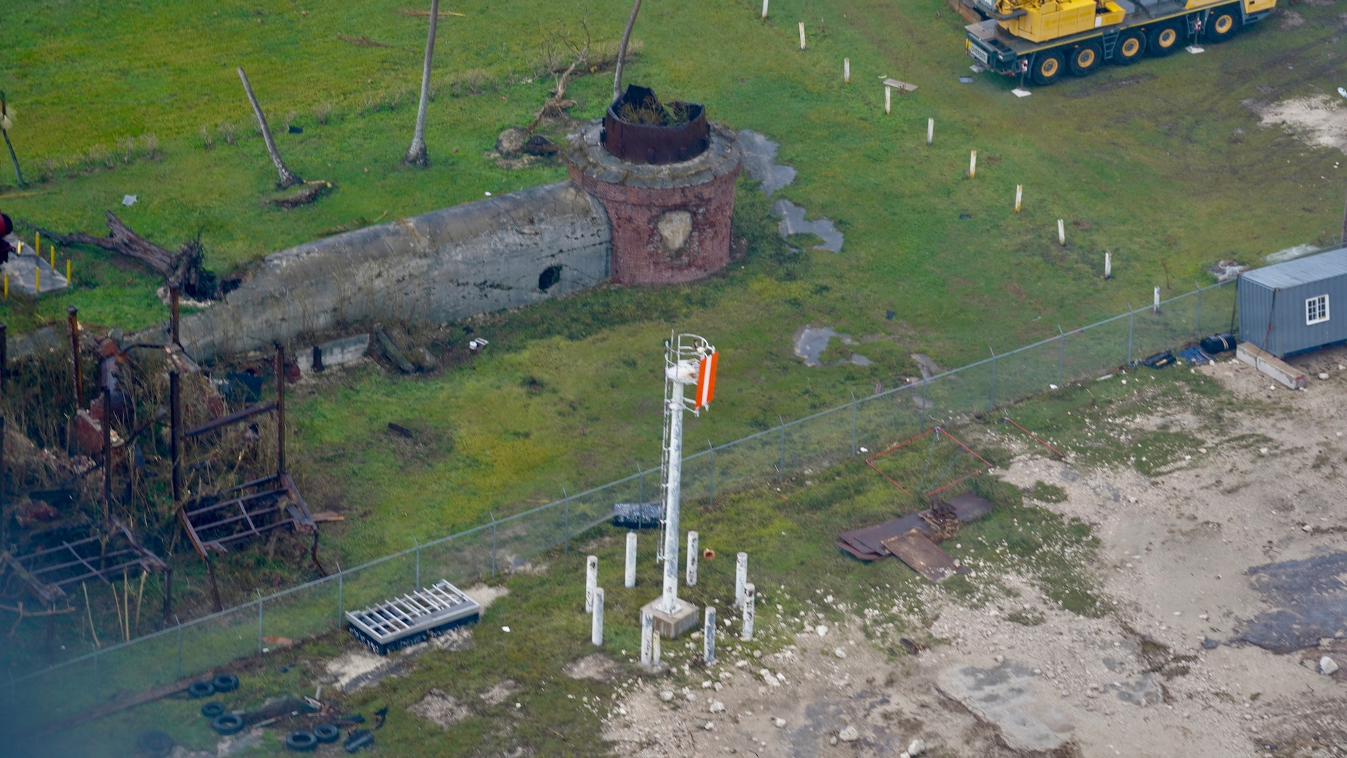 U.S. Coast Guard crews conduct damage assessments in Guam and the Commonwealth of the Northern Mariana Islands on July 7, 2026, to assess conditions and infrastructure. U.S. Coast Guard crews continue to assess aids to navigation, waterways, and channel conditions across the Marianas following Super Typhoon Bavi, working toward reopening ports to daylight operations as soon as it is safe to do so. (U.S. Coast Guard photo)