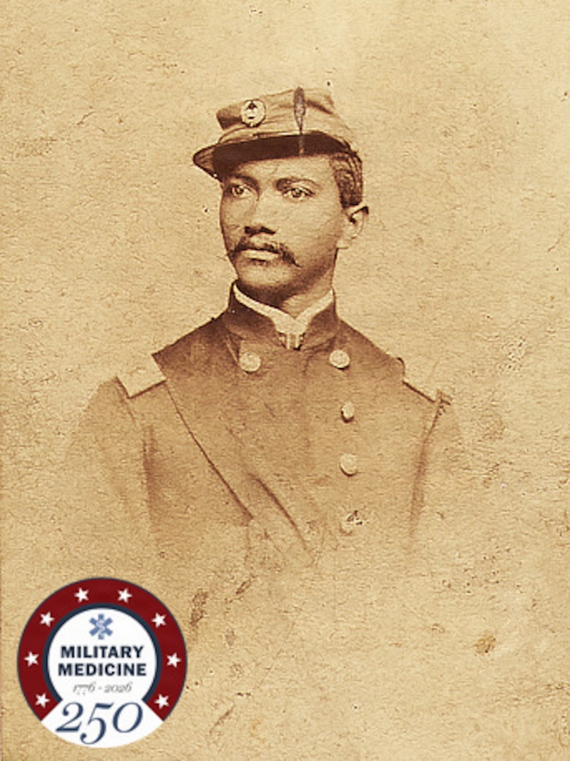 Lt. Col. Alexander Augusta  was commissioned as a medical officer in the Union Army. His work continued after service as a medical professor in the U.S. Augusta’s legacy of caring for service members lives on at the Alexander T. Augusta Military Medical Center.