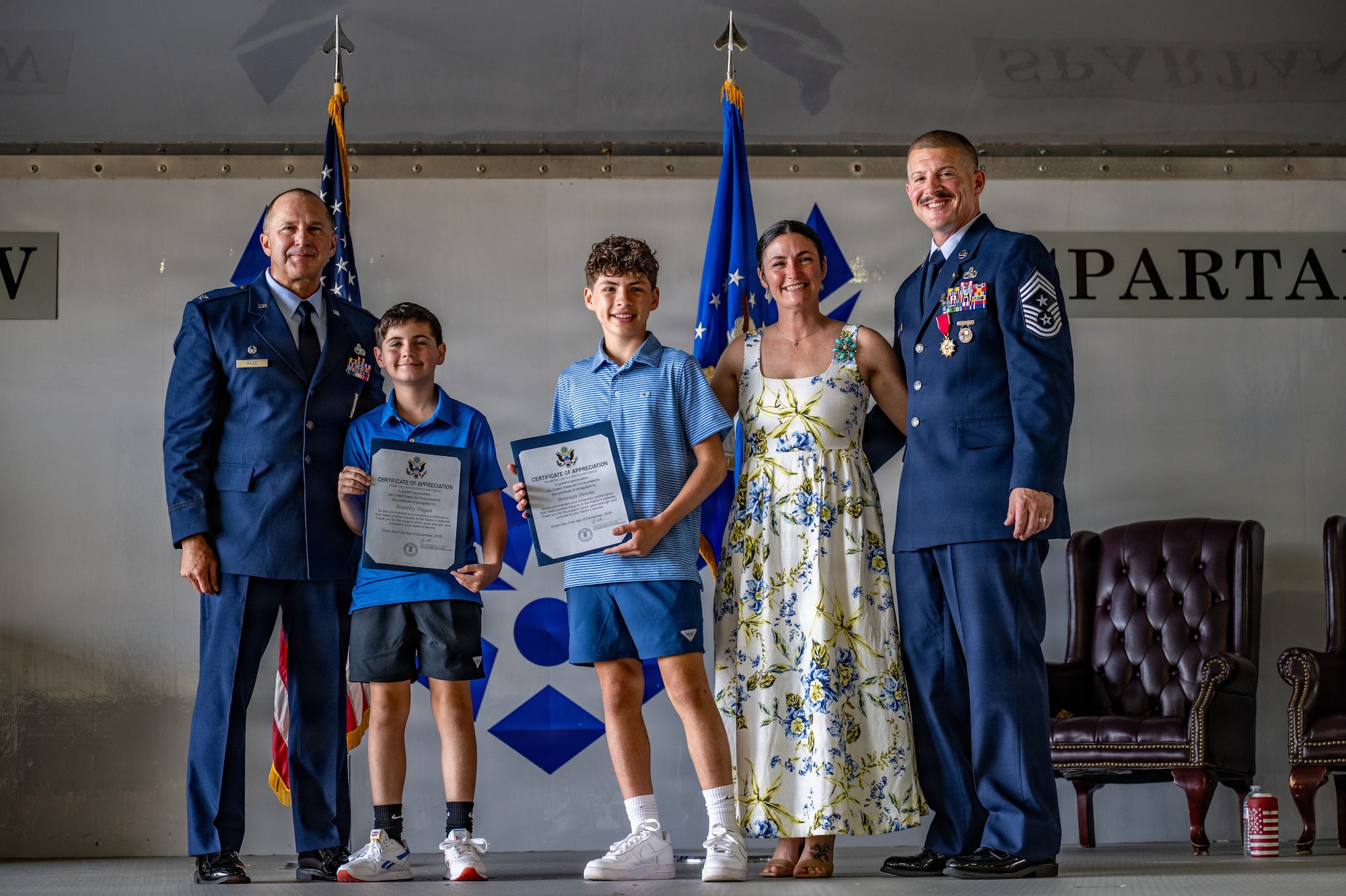 U.S. Air Force Chief Master Sgt. Stephen Dugan, 93d Air Ground Operations Wing former command chief, receives the Chief's Horse during his retirement ceremony at Moody Air Force Base, Georgia, June 26, 2026.
