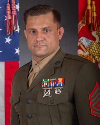 Portrait of GySgt Anatoly N. Ray