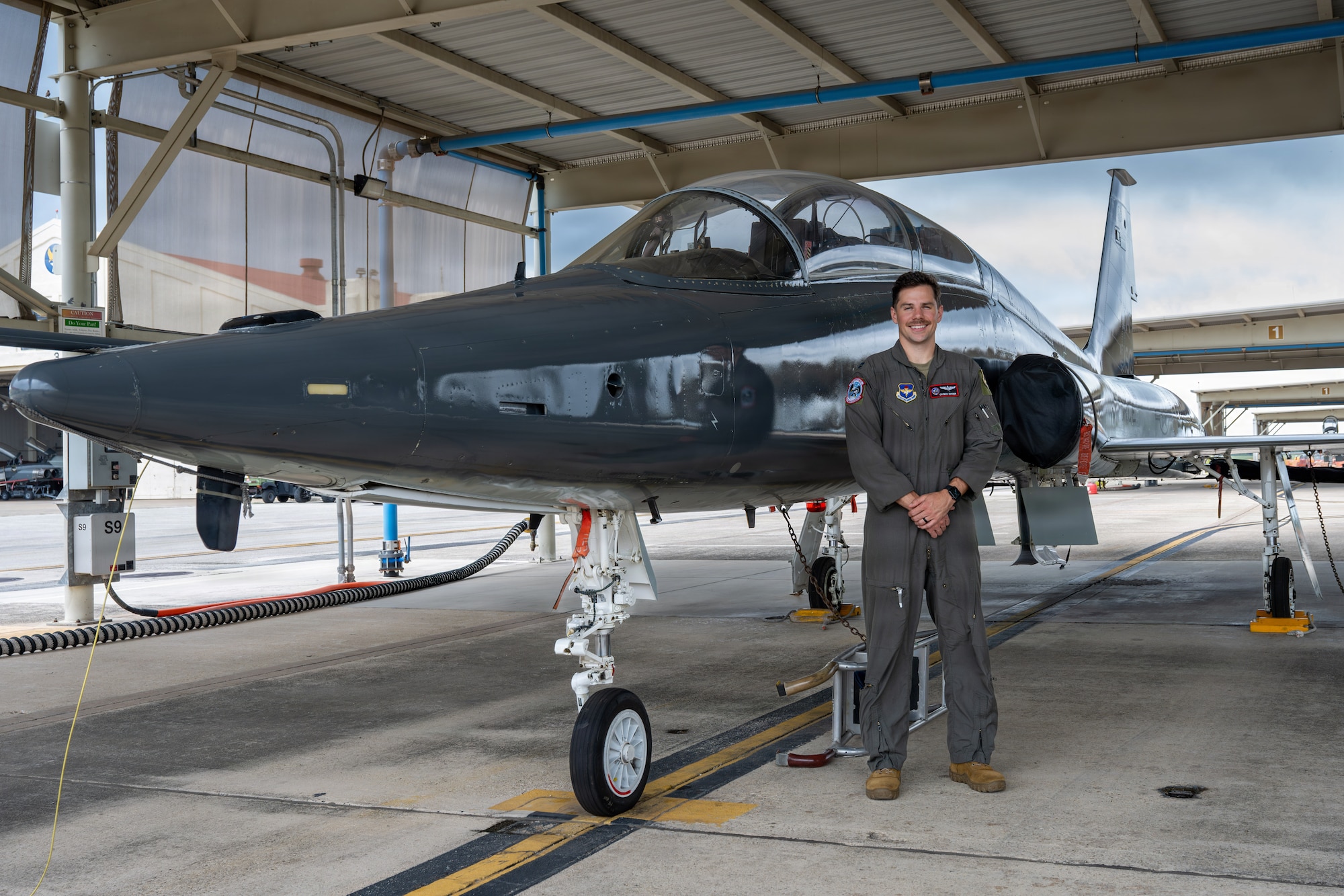 U.S. Air Force pilot continues tradition on his own path