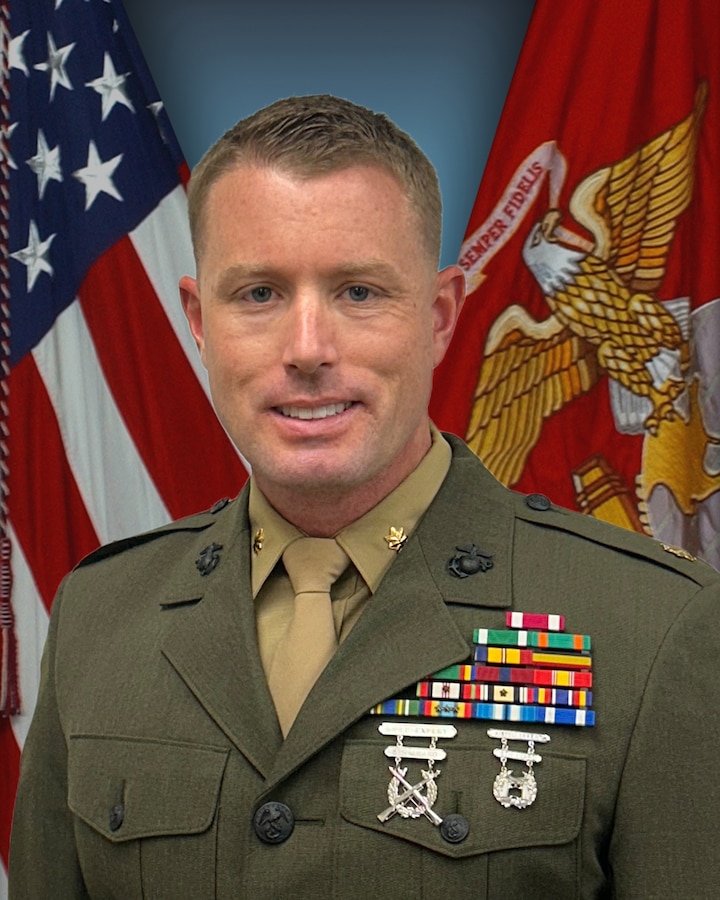 Updated Command Board photo of Maj. Sanderfield.