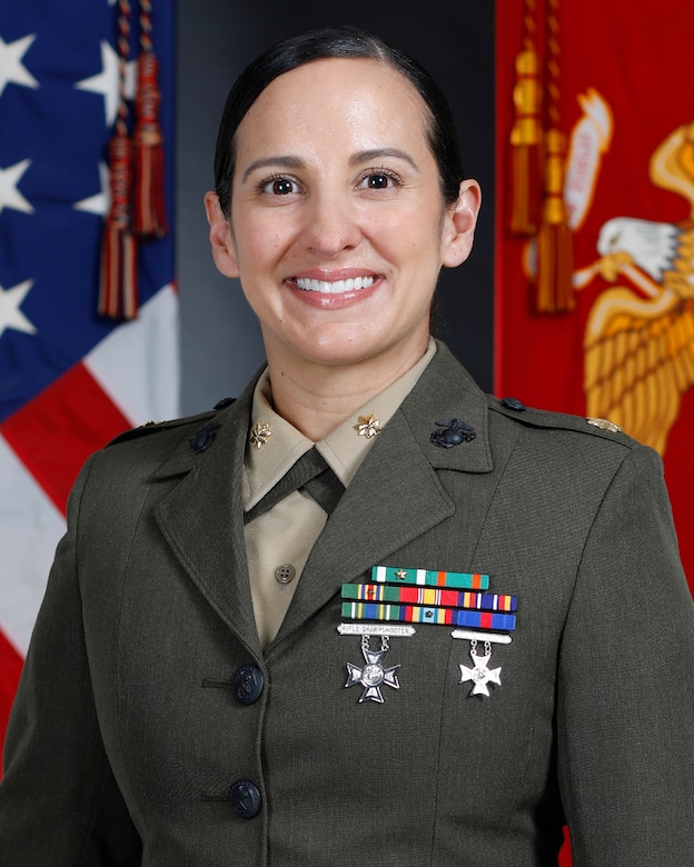 official photo of Major Brittany C. Borders