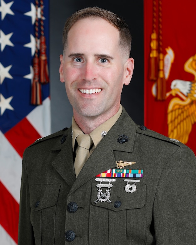 Official photo of Lieutenant Colonel Jason M. Constance