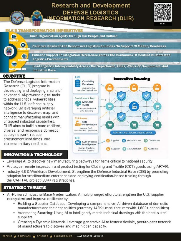 first page of brochure