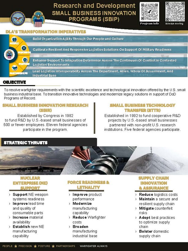first page of brochure