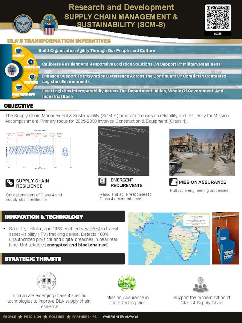 first page of SCM-S brochure