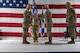 U.S. Air Force Col. Jimmy Schlabach, 91st Missile Wing commander, left, relinquishes the guidon to U.S. Air Force Col. George Hern 91st Security Forces Group (SFG) incoming commander, during a change of command ceremony at Minot Air Force Base, North Dakota, July 1, 2026. Hern will ensure that the 91st SFG is trained, organized and equipped to secure 150 Minuteman III missiles, launch facilities and 15 Missile Alert Facilities geographically separated throughout 8,500 square miles.