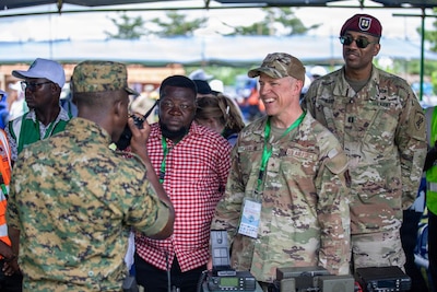 North Dakota Guard, Togo Partners Sharpen Disaster Response 