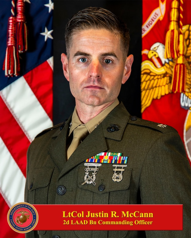 Lieutenant Colonel Justin R. McCann