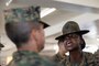 Alpha Company Senior Drill Instructor Inspection