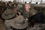 Alpha Company Senior Drill Instructor Inspection
