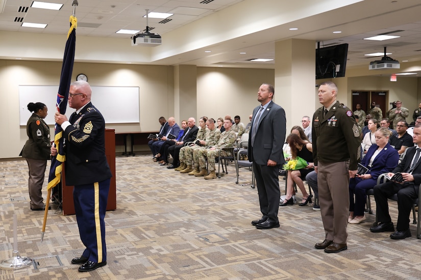 Army CID Welcomes New Command Sergeant Major in Quantico Ceremony