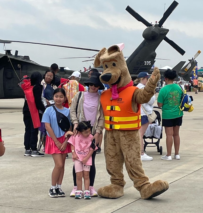 Bobber and friends at the Barksdale Airshow