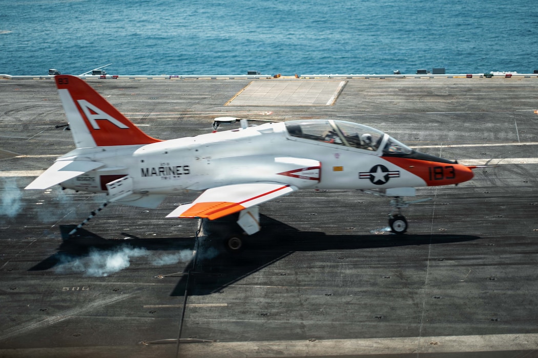 IKE conducts carrier qualifications with CNATRA
