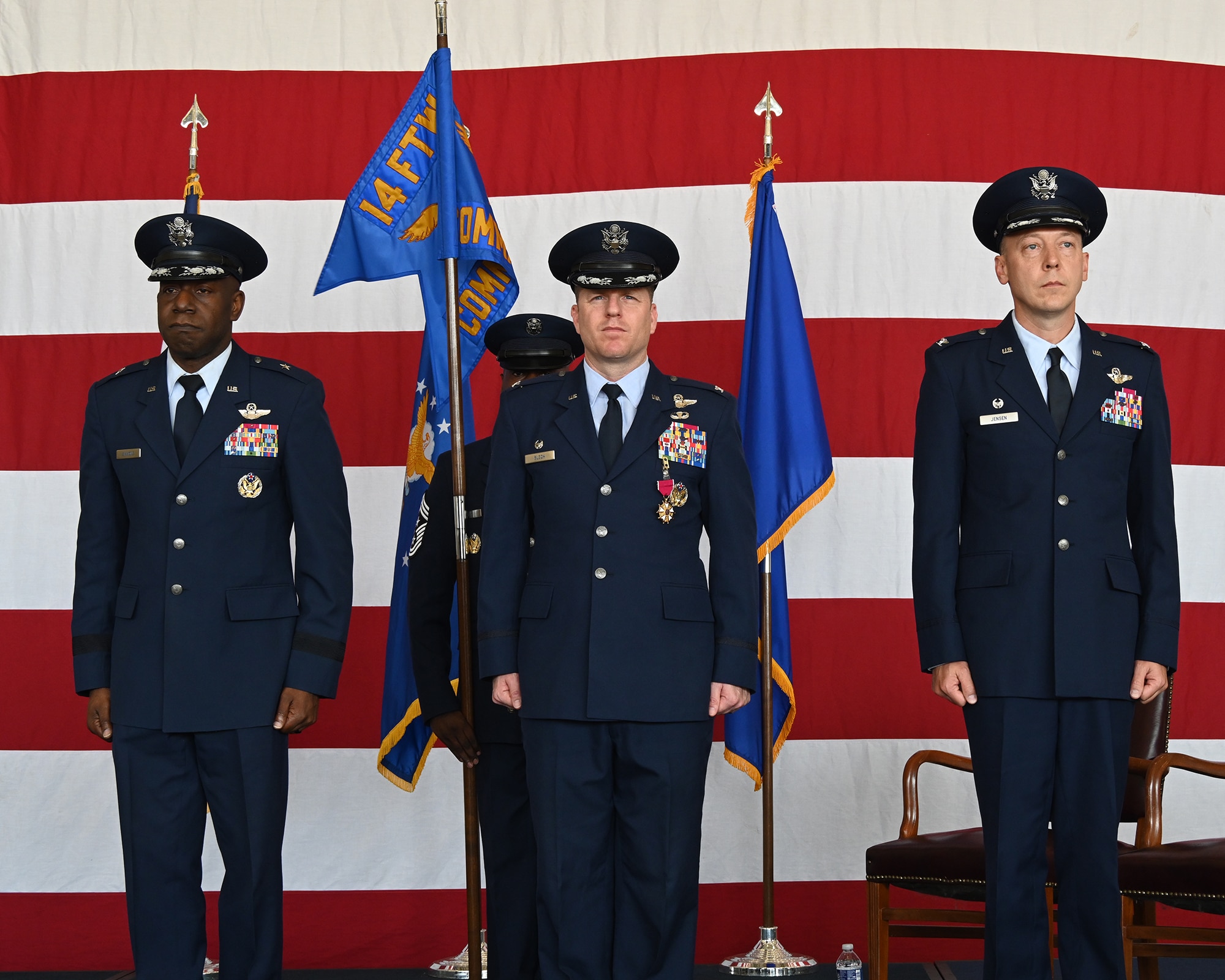 14th Flying Training Wing, Change of Command ceremony.