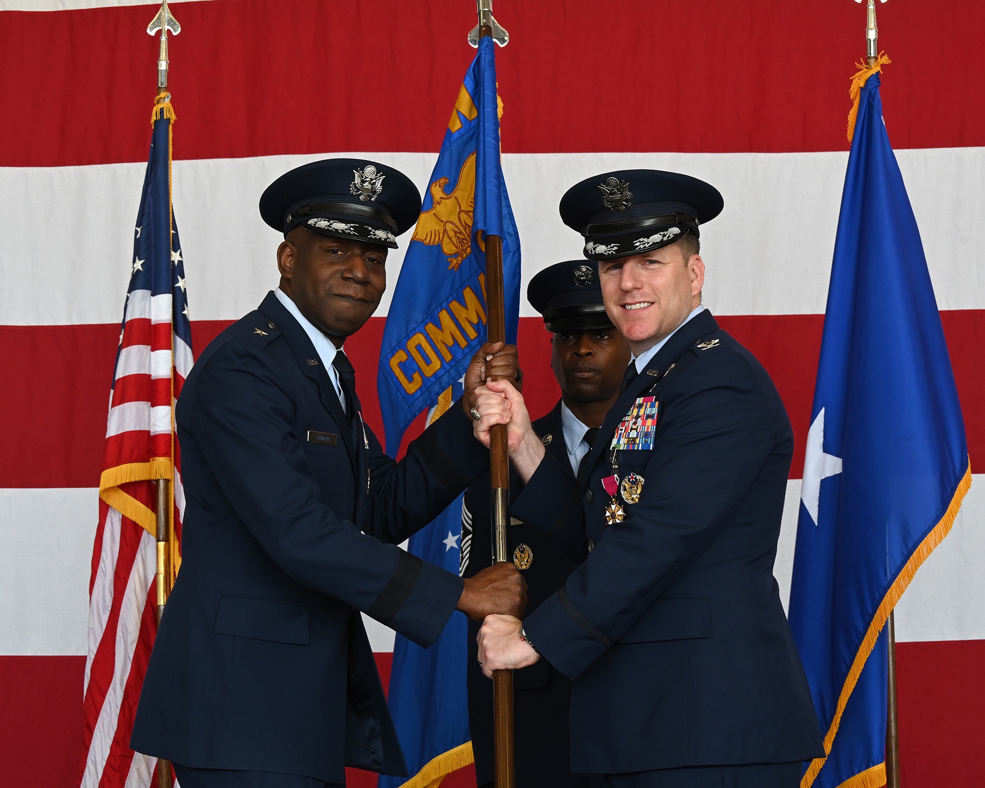 14th Flying Training Wing, Change of Command ceremony.