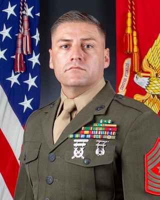 Portrait of Sergeant Major Fernando Fuentes