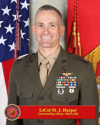 Portrait of Lieutenant Colonel Michael J. Harper