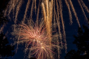 The Kaiserslautern Military Community sets off fireworks during Freedom Fest at Ramstein Air Base, Germany, July 4, 2026.