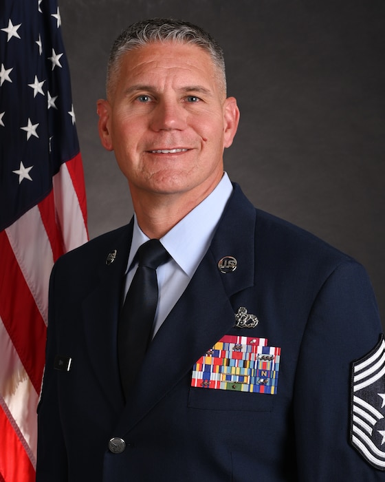 CMSgt Jeffery D. Sipos official photo