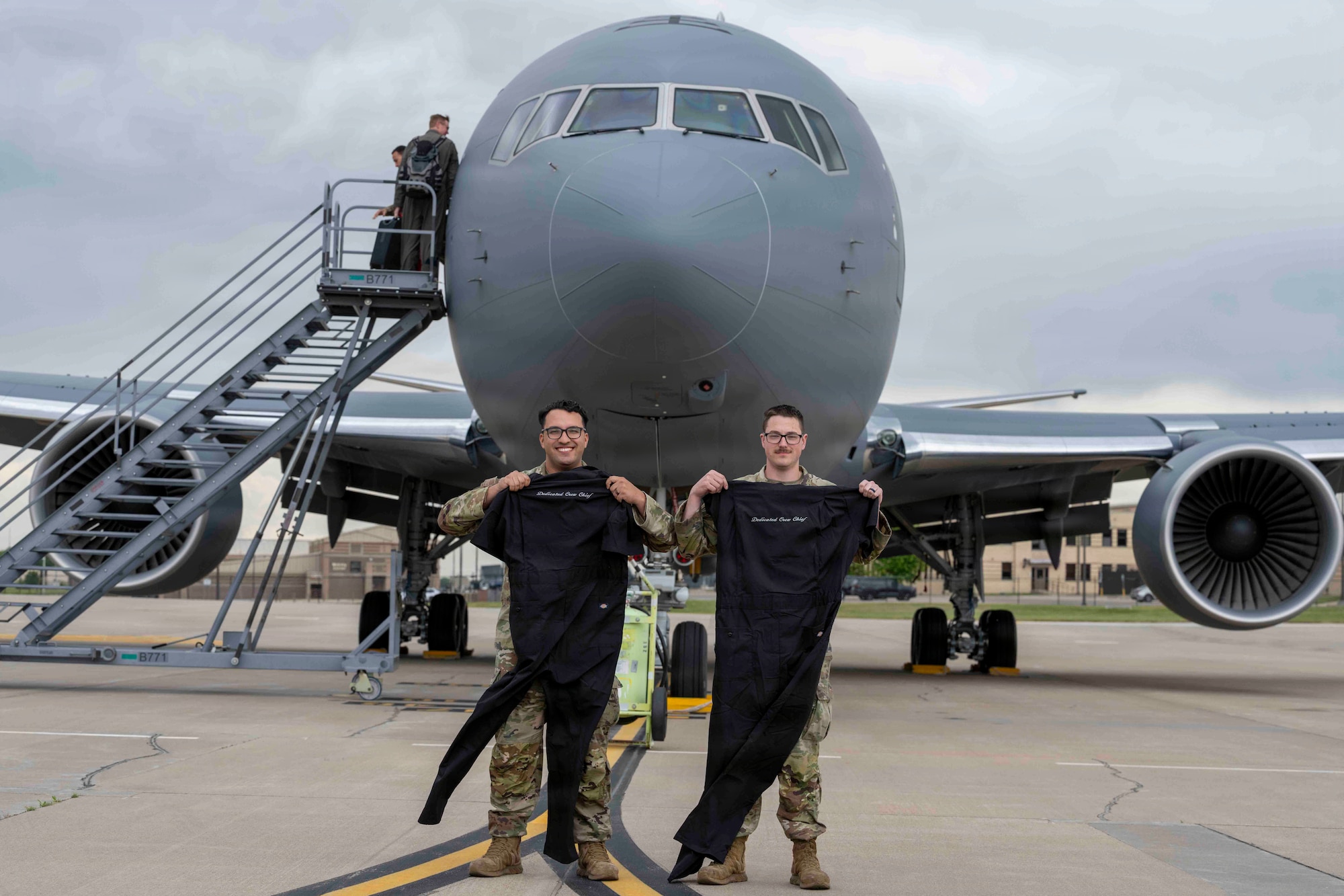 MCCONNELL AIR FORCE BASE, Kan. — Dedicated crew chiefs(DCC) are adding to the mission capability of the KC-46A Pegasus at McConnell Air Force Base.