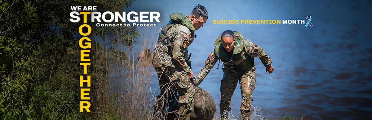 SPM 2026 Banner image of two soldiers in the water with text overlayed.