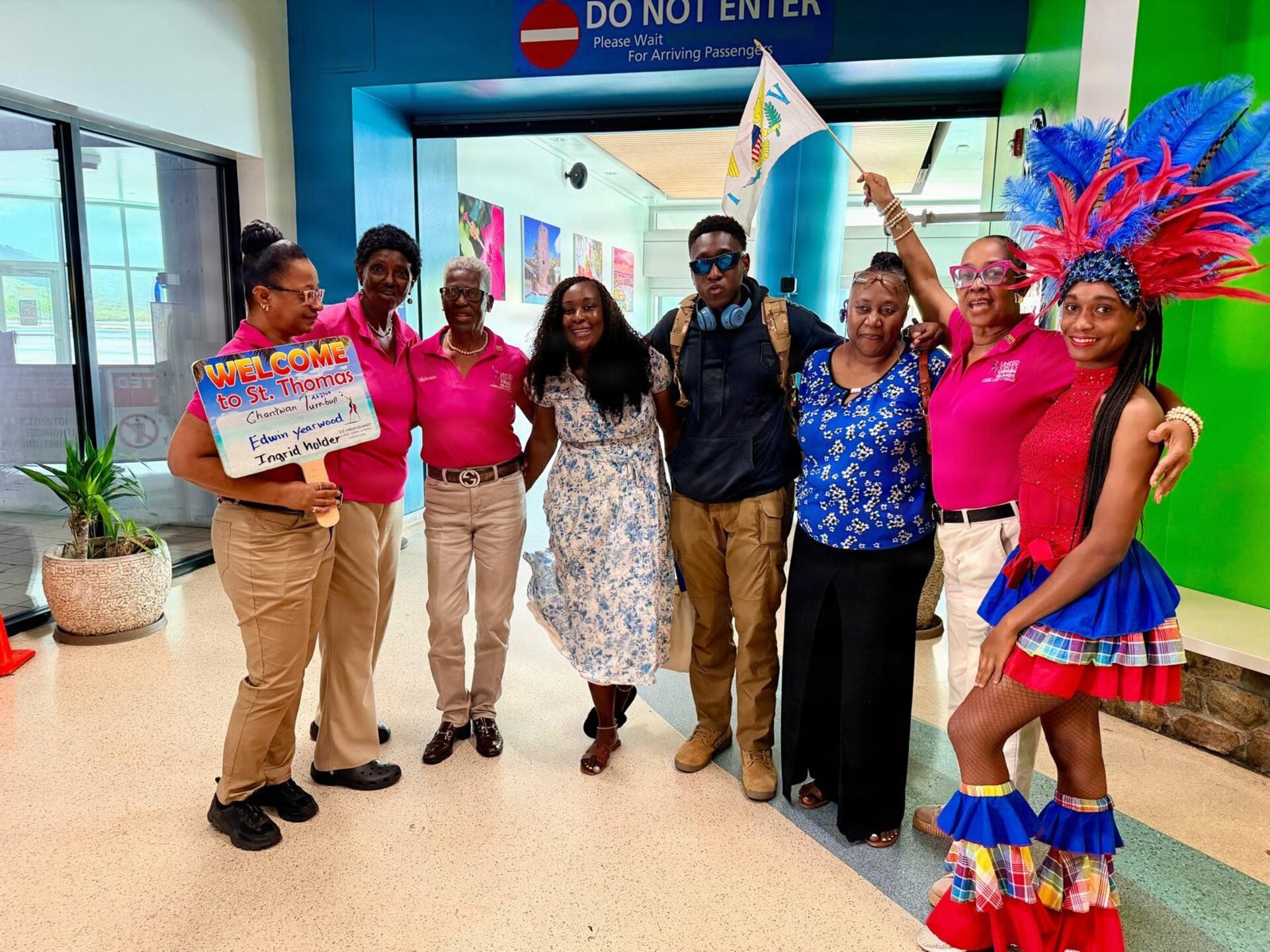 U.S. Virgin Islands heroes return: 512th Soldiers welcomed after mission success in CENTCOM
