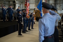 service members salute honor gaurd