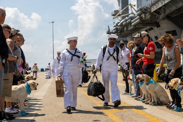 USS Nimitz Arrives to Final Homeport of Naval Station Norfolk