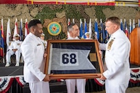 CTF 68 Change of Command