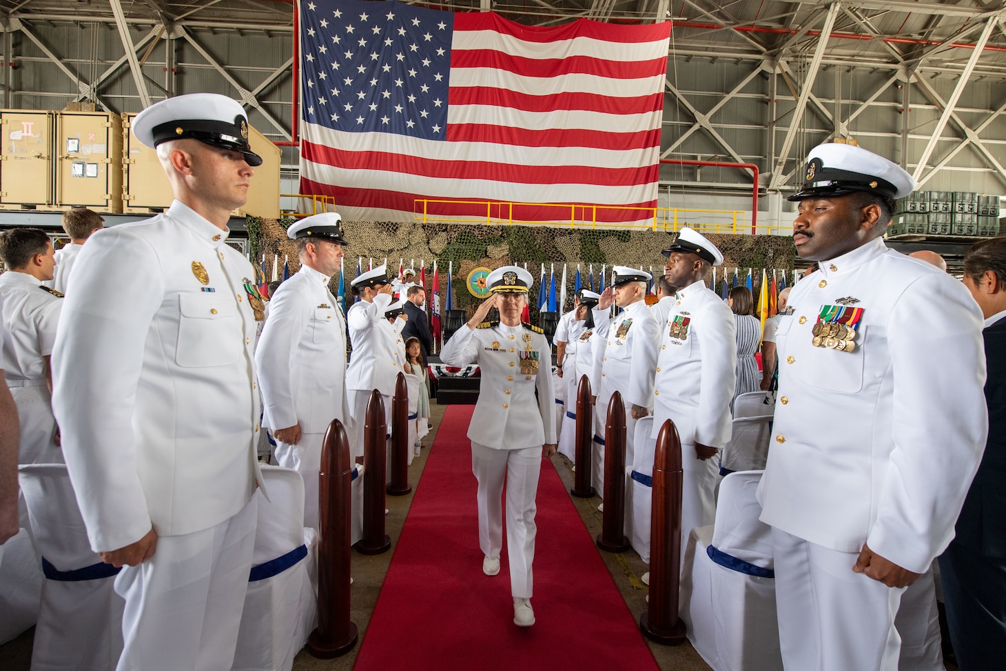 CTF 68 Change of Command