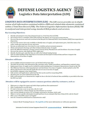 J3 Logistics Data Interpretation (LDI) thumbnail