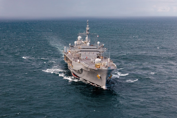 USS Mount Whitney, NATO Ship Convoy