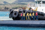 USS Tucson arrives at Naval Base Guam