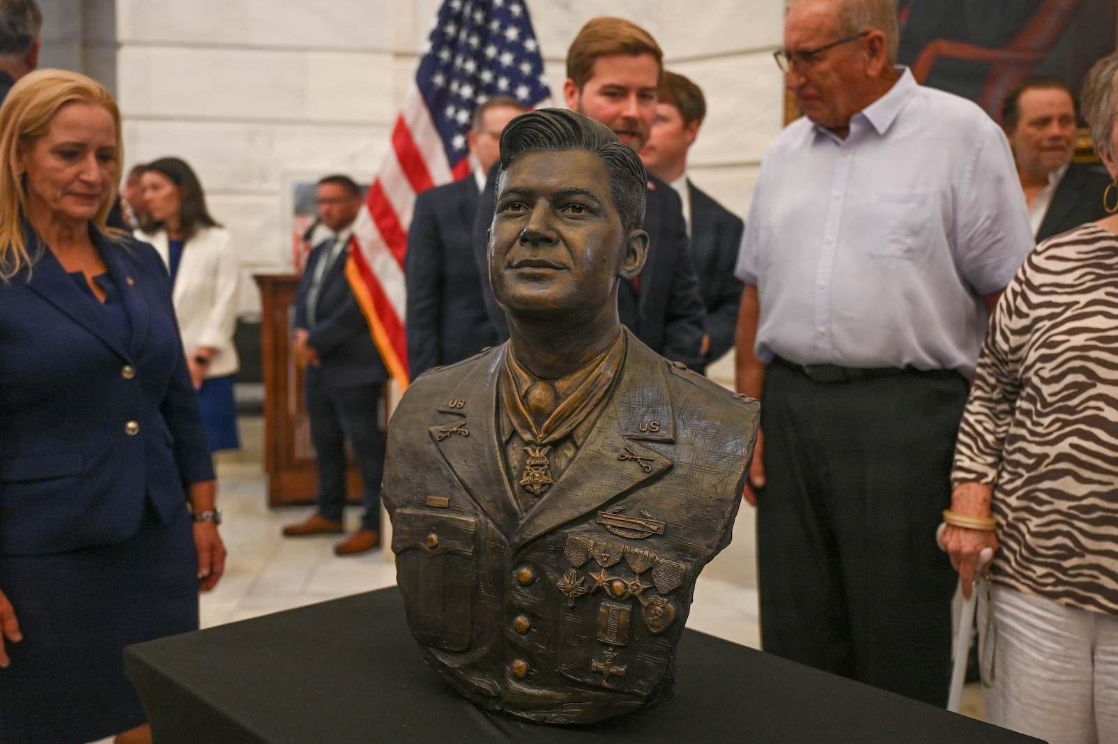 Bust of Maurice "Footsie" Britt