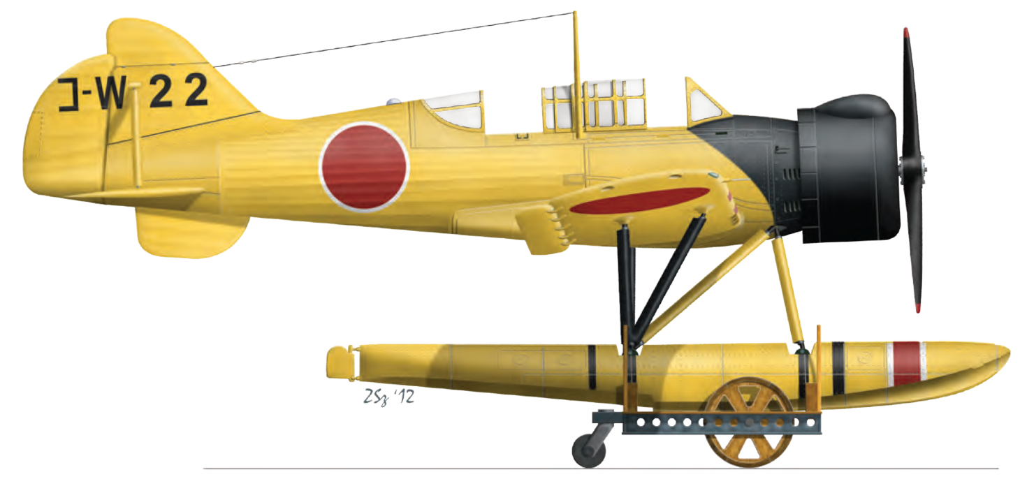 The second E14Y1 production prototype, marked Ko-W22.