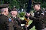 Brig. Gen. Dennis Rohler takes the reins as the Virginia National Guard’s Land Component Commander from Brig. Gen. Charles Martin Jr. during a ceremony July 11, 2026, at the VNG Sergeant John Slaughter Headquarters at Defense Supply Center Richmond, Virginia. Maj. Gen. James W. Ring, the Adjutant General of Virginia, presided over the ceremony and the exchange of organizational colors signifying the transfer of command from Martin, who is retiring after 32 years of VNG service, to Rohler. The 29th Infantry Division band provided ceremonial music for the event.