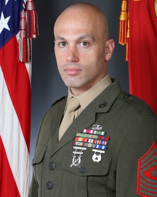 Portrait of Sergeant Major Joey Cruz 