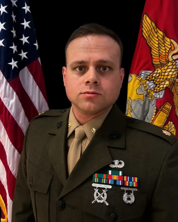 Major Theodore J. Misiolek, III, Inspector-Instructor,
Weapons Company, 1st Battalion, 24th Marines