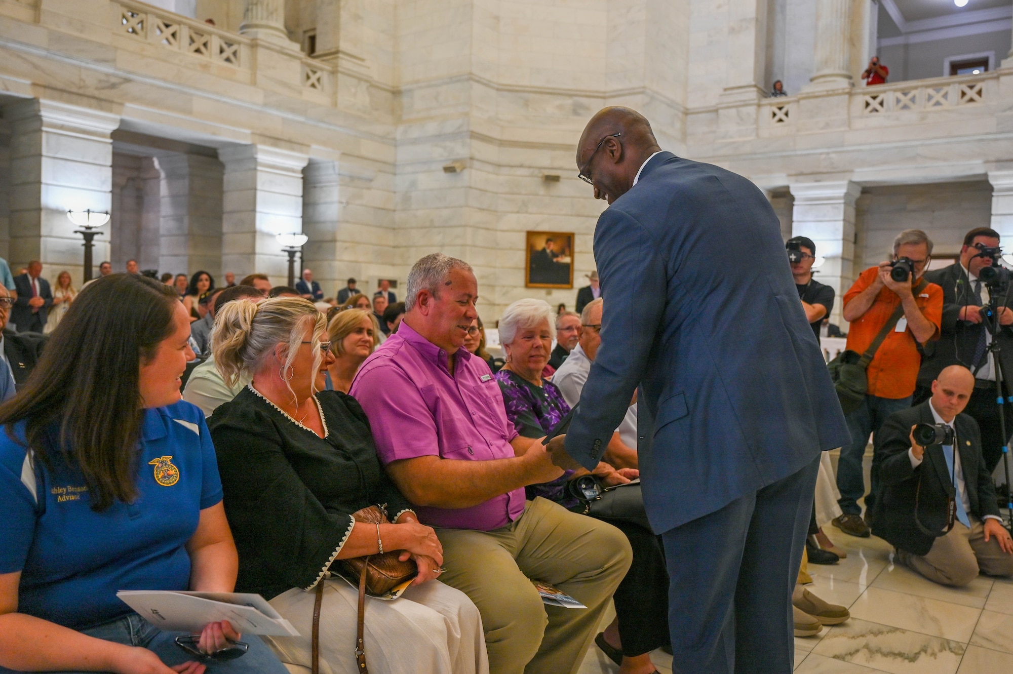 Community and Service members communicate
