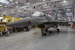 An F-16 at North Island, California, benefits from advanced Uniform Have Glass coating and critical structural repairs completed by Fleet Readiness Center Southwest, enhancing both its training realism and operational safety for Navy pilots.